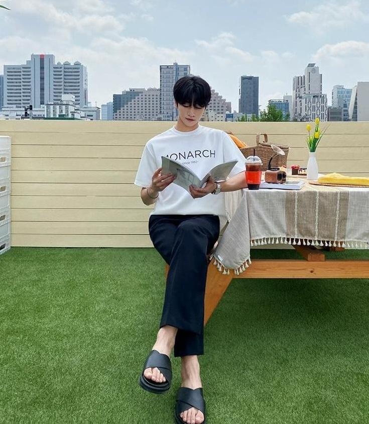 Summer Printed Loose Fit Crew Neck T-Shirt
