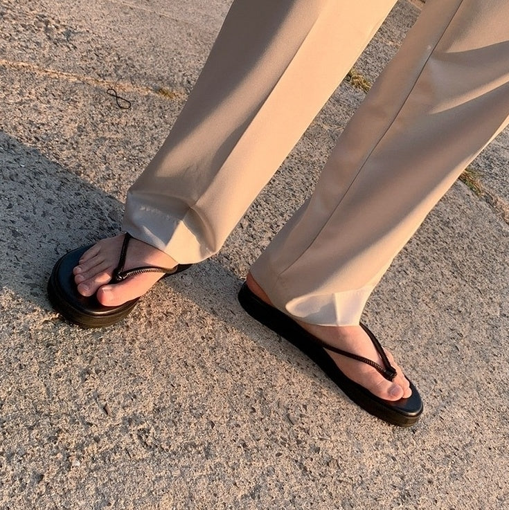Summer Relaxed Wideleg Trousers