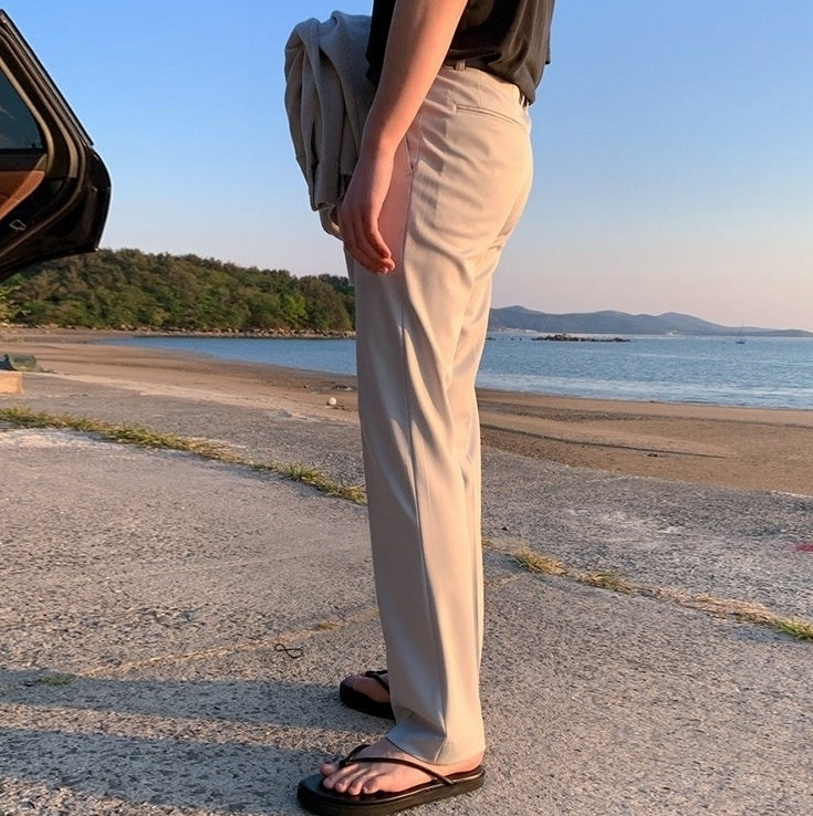 Summer Relaxed Wideleg Trousers