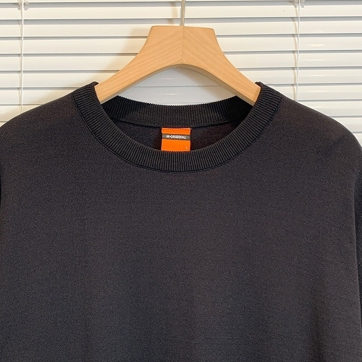 Summer Short Sleeve Knitted T-Shirt