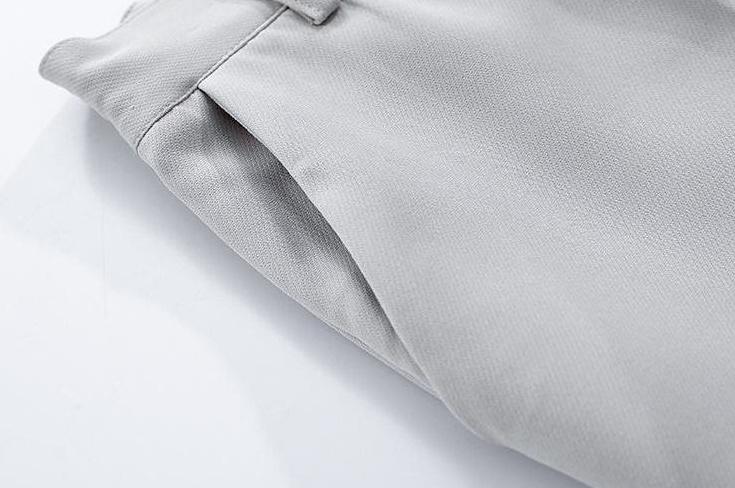 Summer Slim Fit Tailored Trousers