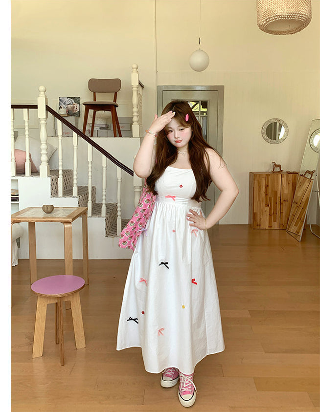 Plus Size Summer Sleeveless Maxi Dress