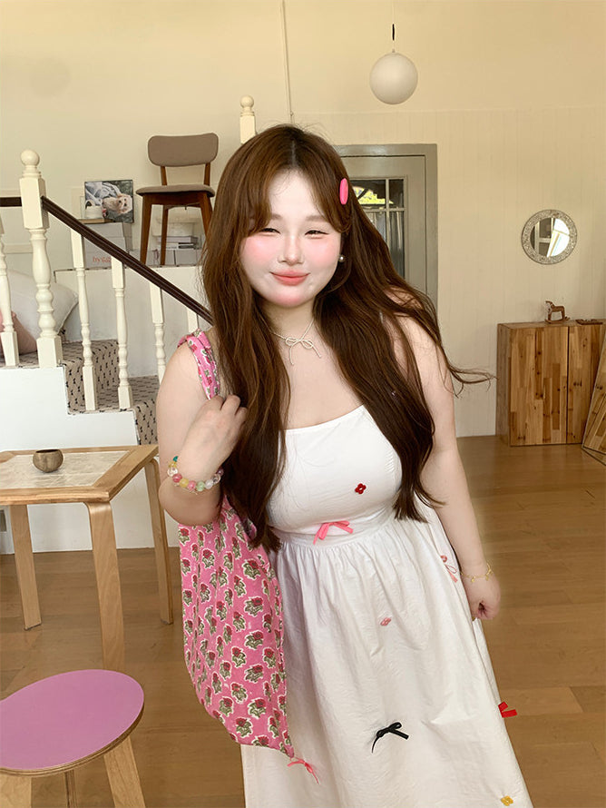 Plus Size Summer Sleeveless Maxi Dress