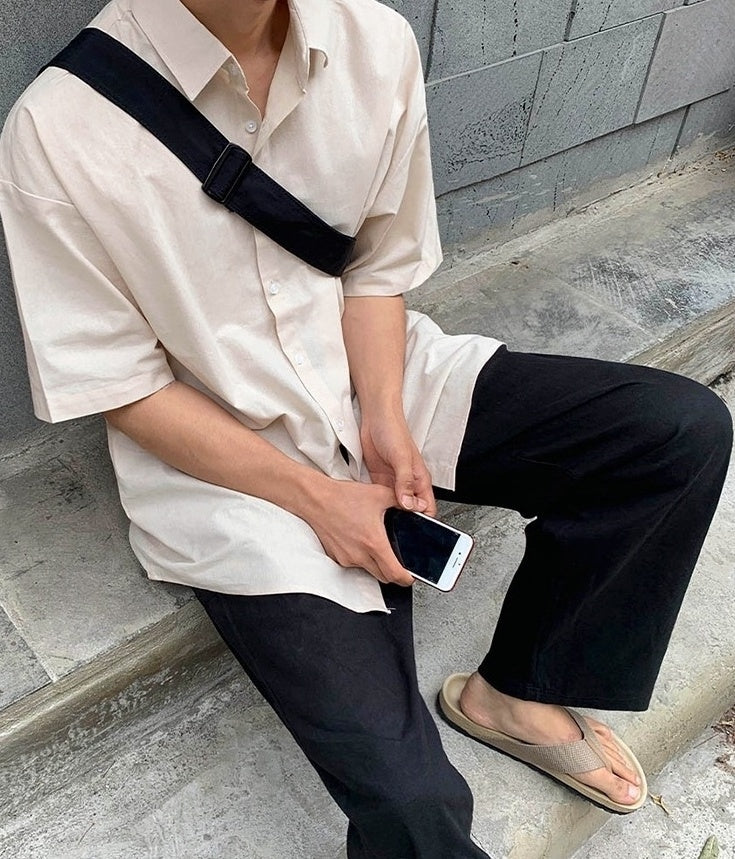 Summer Style Casual Short Sleeve Shirt
