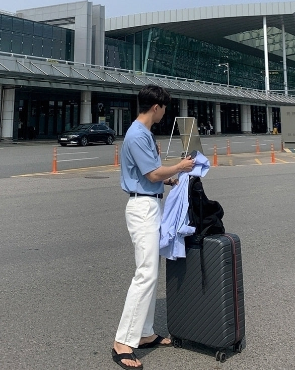 Summer White Straight Jeans