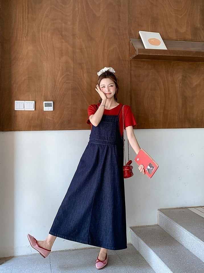 Sweet Summer Denim Dress Set