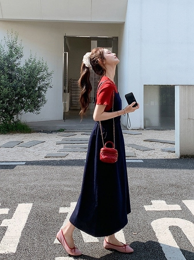Sweet Summer Denim Dress Set