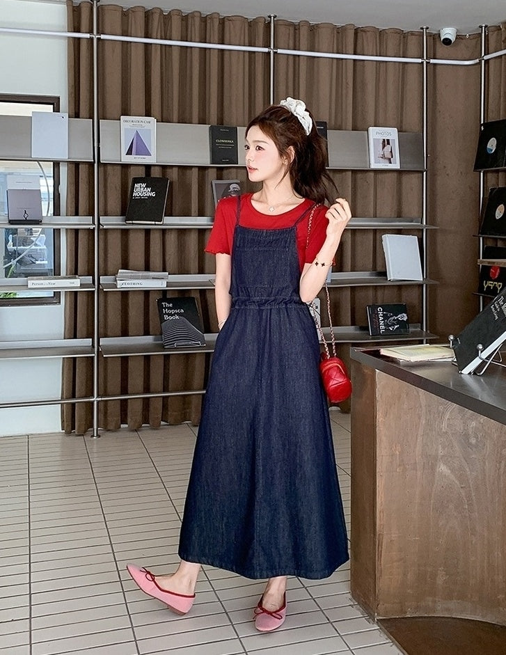 Sweet Summer Denim Dress Set