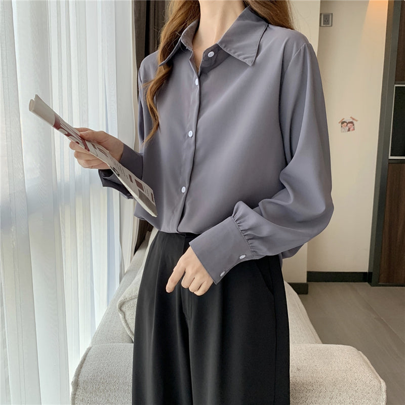Beige Loose Shirt