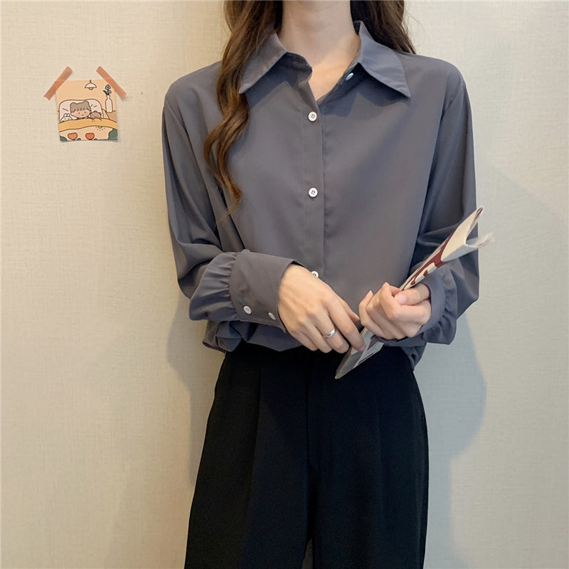 Beige Loose Shirt