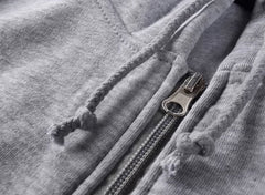 Grey Tata Mang' Zip-Hoodie