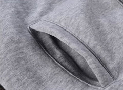 Grey Tata Mang' Zip-Hoodie