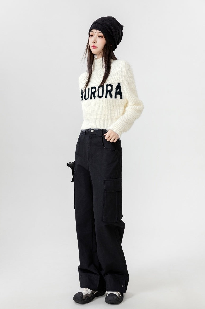 Thick Turtleneck Knit Sweater
