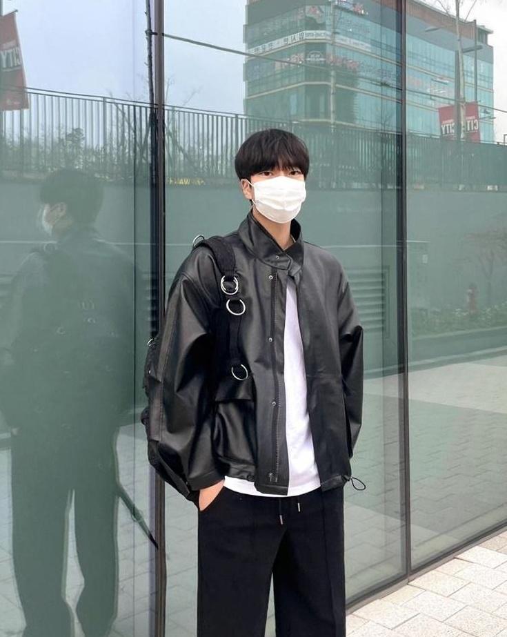 Trendy Casual PU Leather Jacket