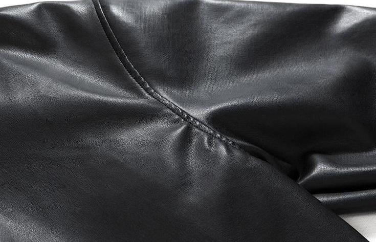 Trendy Casual PU Leather Jacket