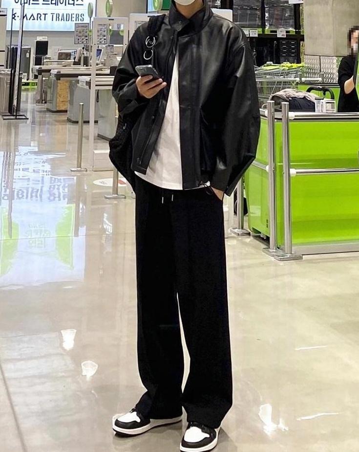 Trendy Casual PU Leather Jacket