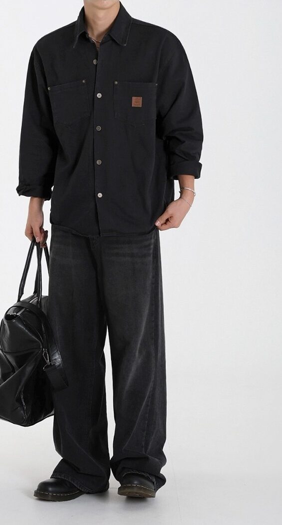 Trendy Casual Long Sleeve Shirt Jacket