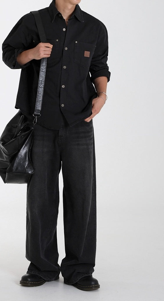 Trendy Casual Long Sleeve Shirt Jacket