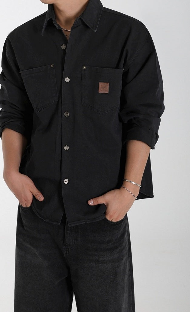 Trendy Casual Long Sleeve Shirt Jacket