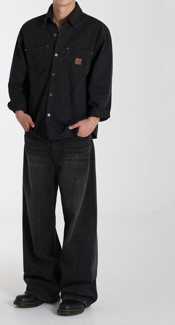 Trendy Casual Long Sleeve Shirt Jacket