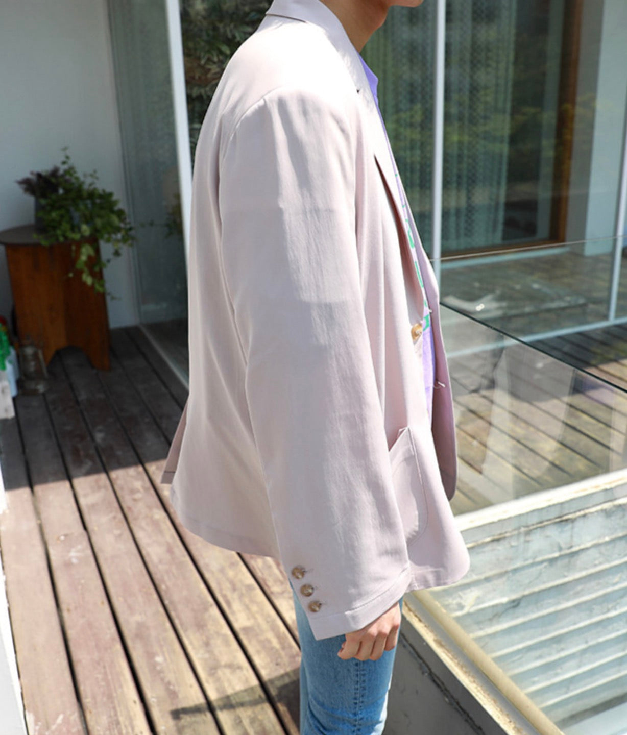 Trendy Casual Loose Fit Blazer Jacket