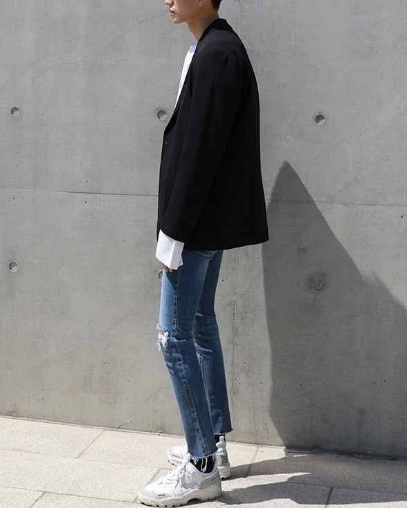 Trendy Casual Loose Fit Blazer Jacket