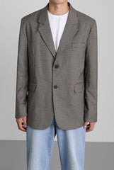 Trendy Casual Plaid Blazer Jacket