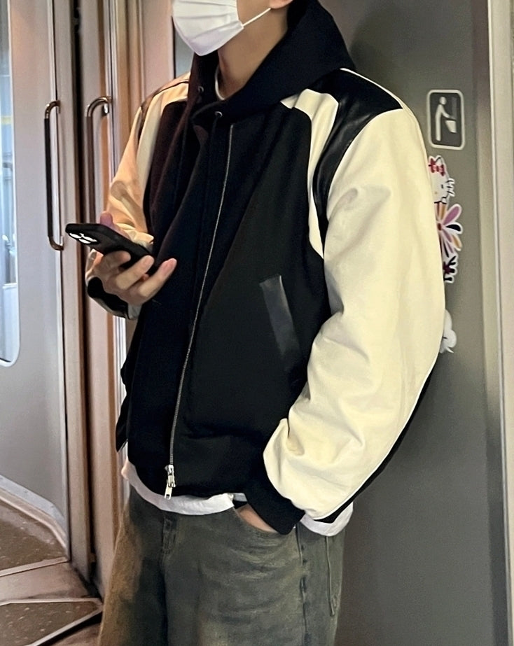 Trendy Contrast Jacket