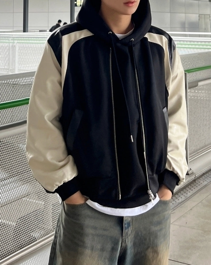 Trendy Contrast Jacket