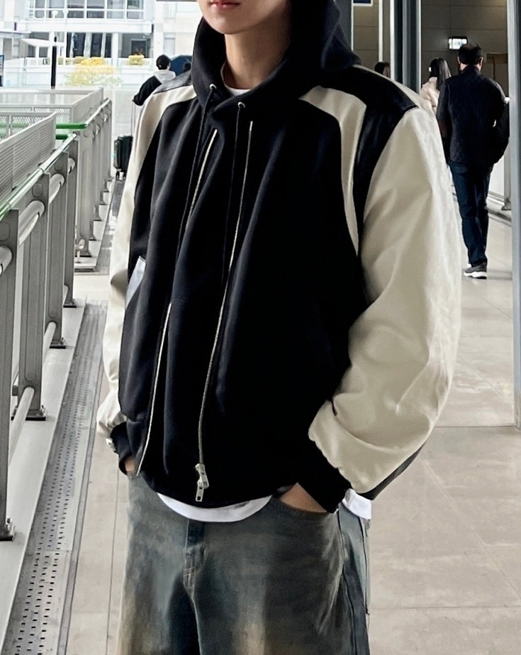 Trendy Contrast Jacket