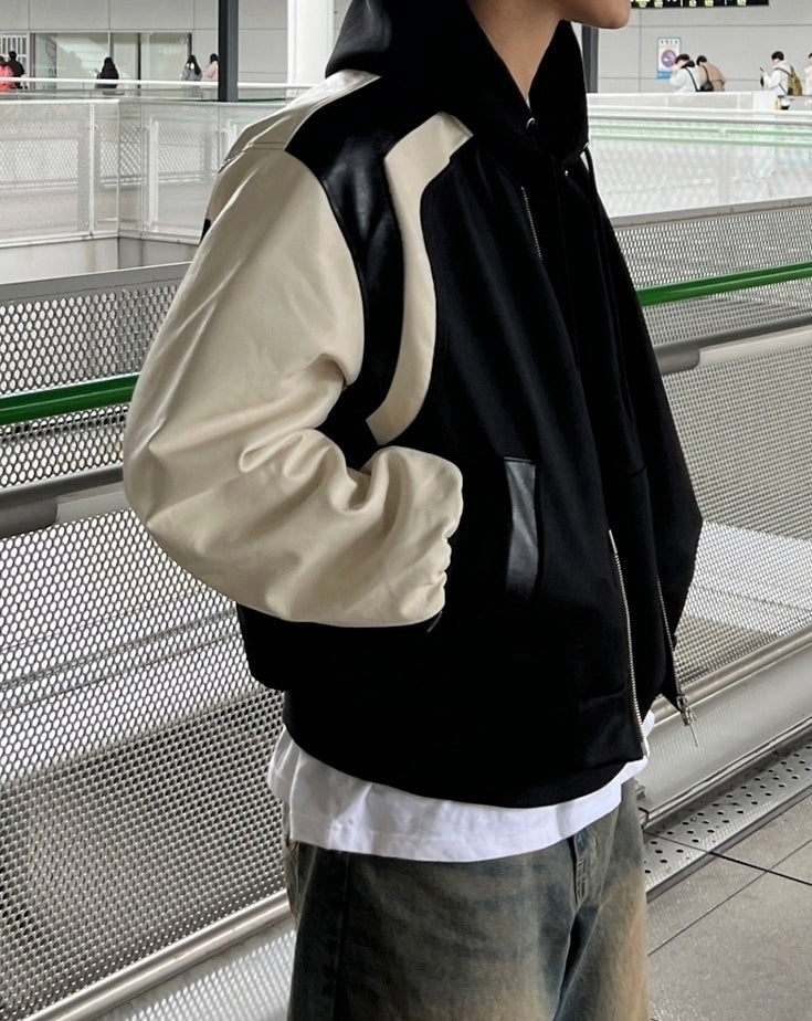 Trendy Contrast Jacket