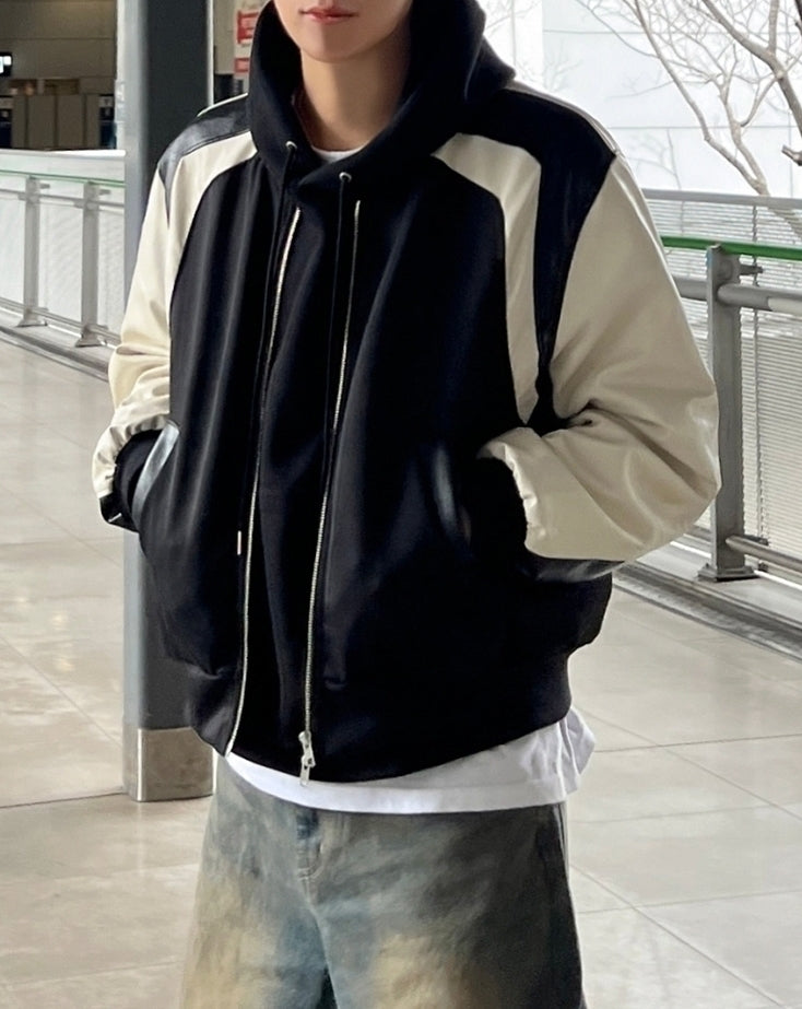Trendy Contrast Jacket