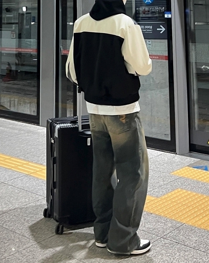Trendy Contrast Jacket