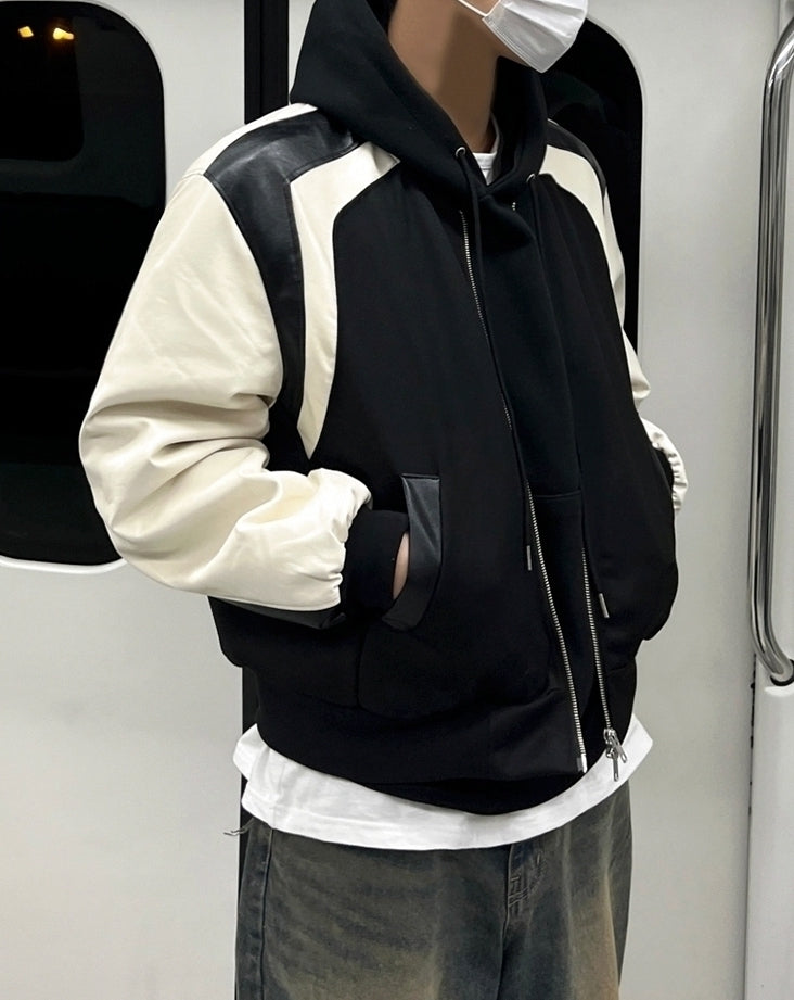 Trendy Contrast Jacket