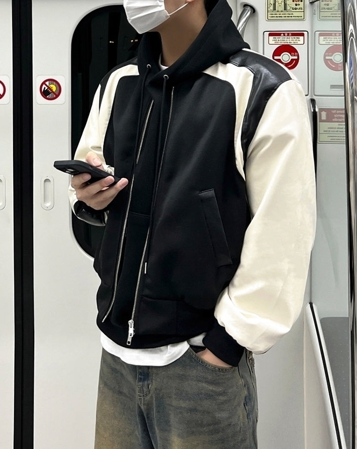 Trendy Contrast Jacket