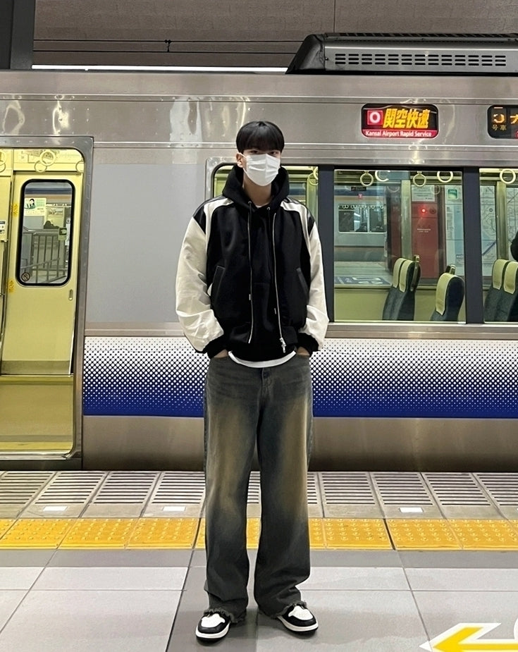 Trendy Contrast Jacket