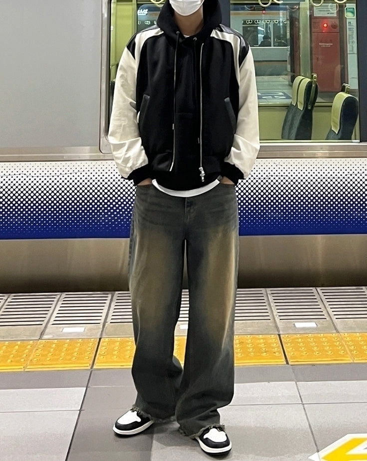 Trendy Contrast Jacket
