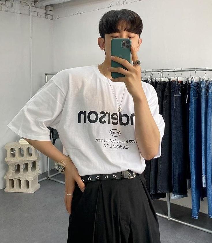 Trendy Crewneck Short Sleeve Shirt