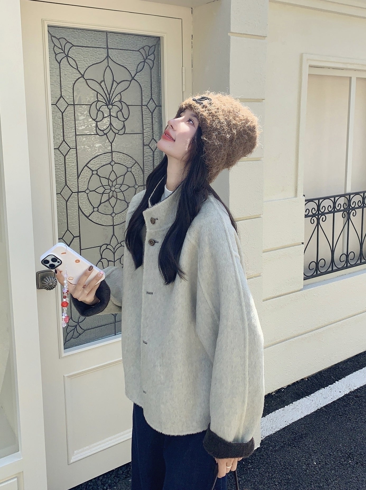 Trendy Cozy Blend Short Coat