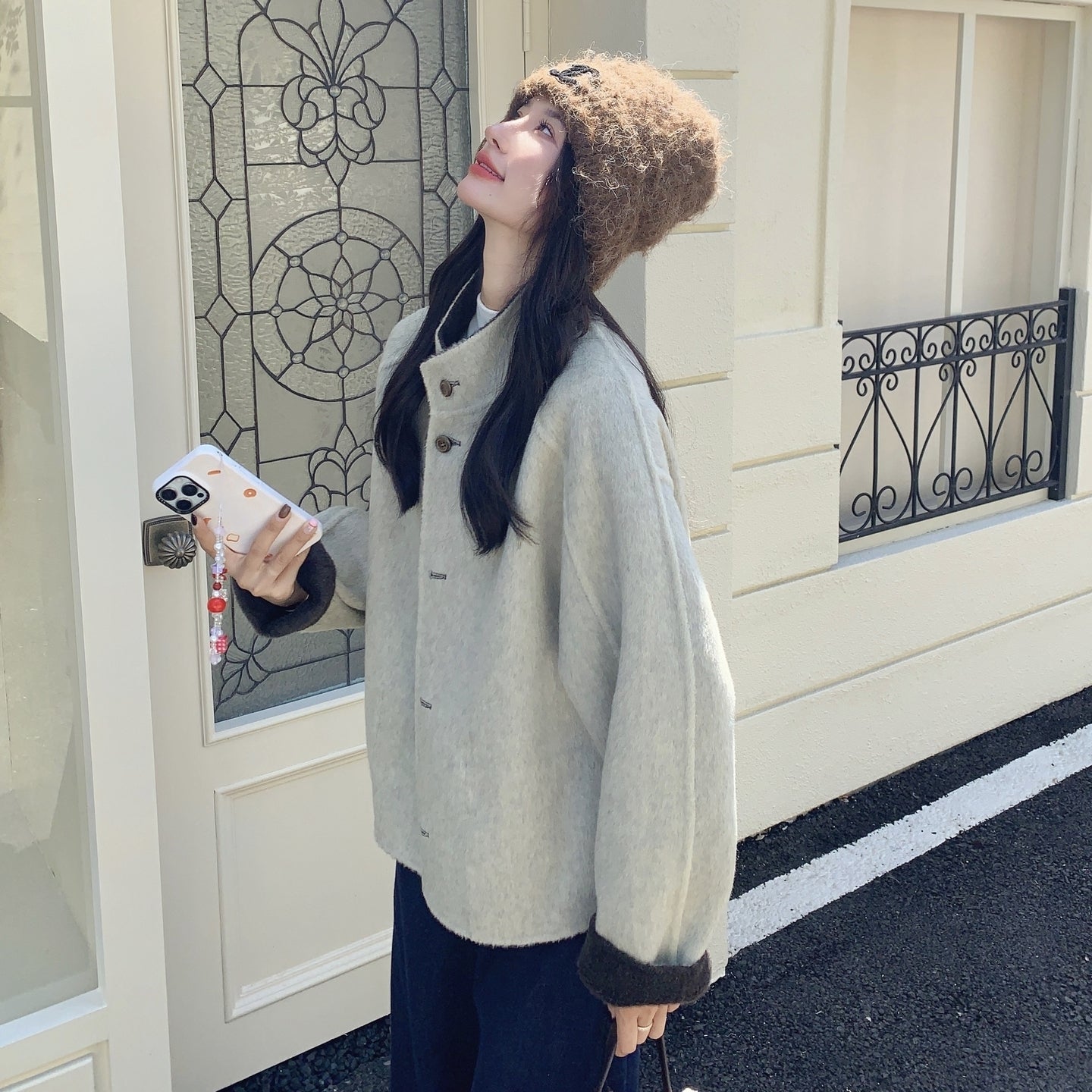 Trendy Cozy Blend Short Coat