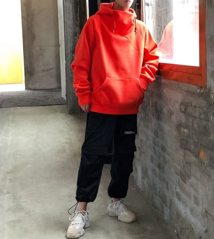Trendy Fleece Lined Hooded Pullover Sweatshirt
