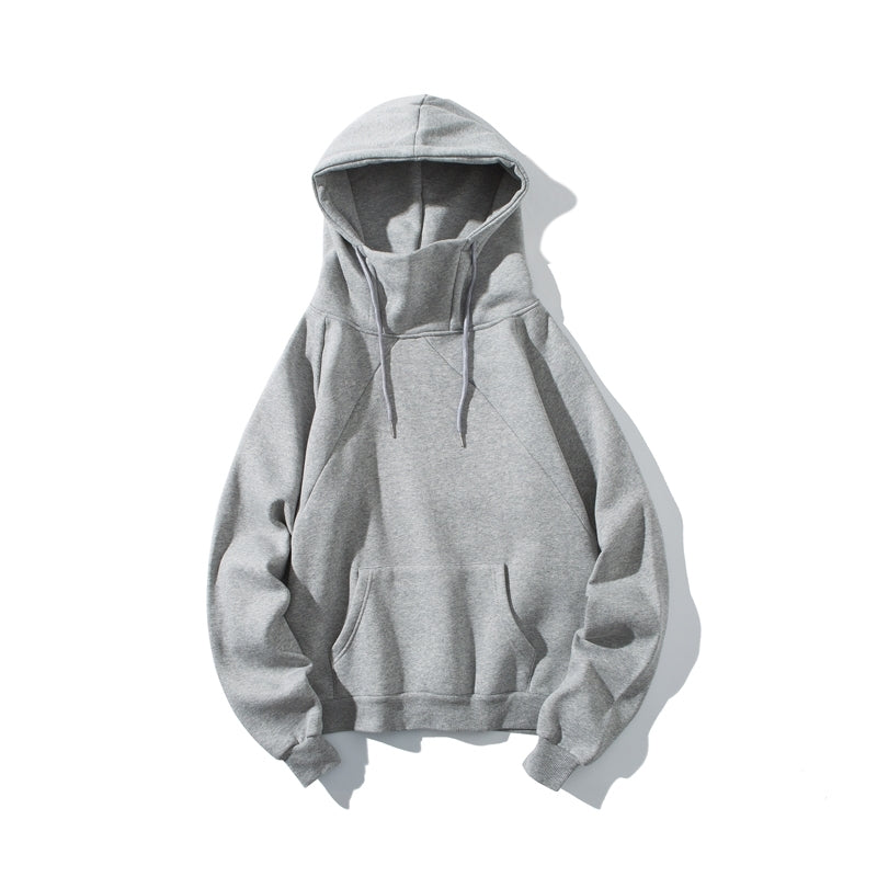 Trendy Fleece Lined Hooded Pullover Sweatshirt