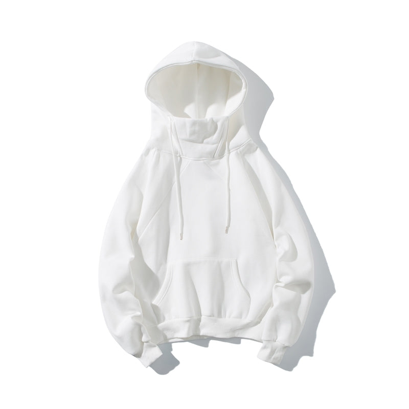 Trendy Fleece Lined Hooded Pullover Sweatshirt