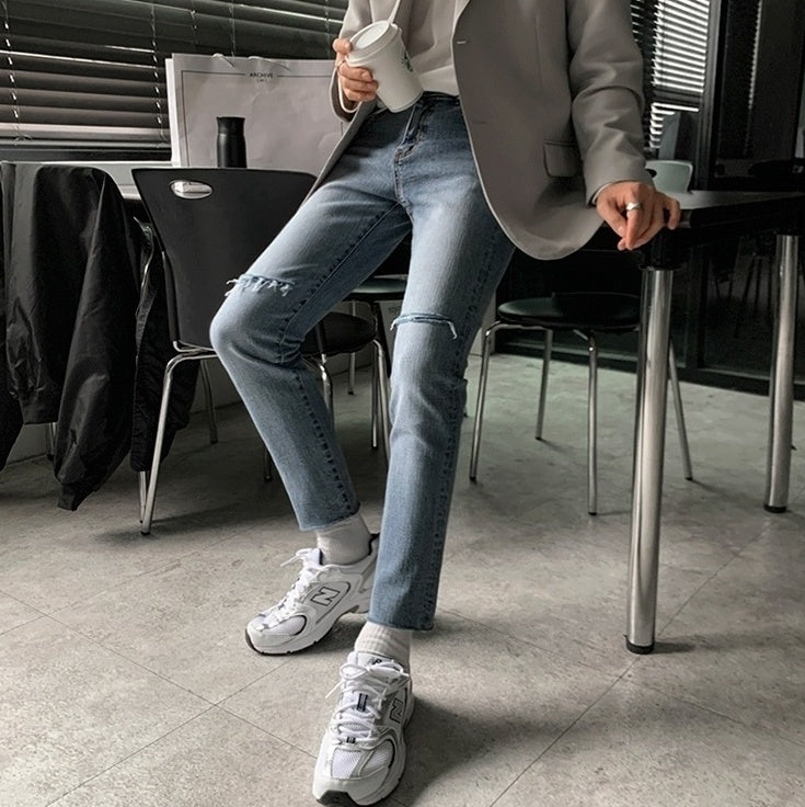 Trendy Grey Casual Blazer Jacket
