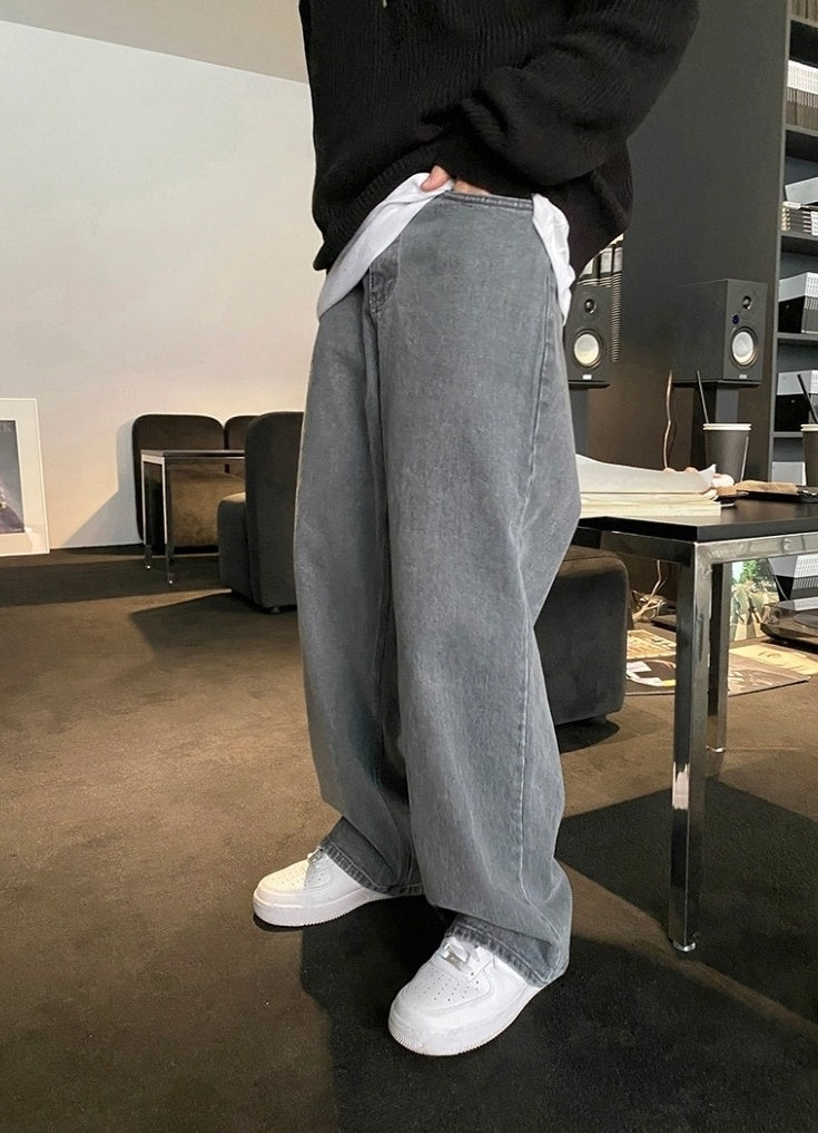 Trendy Highend Loose Denim Trousers