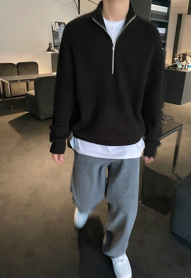 Trendy Highend Loose Denim Trousers