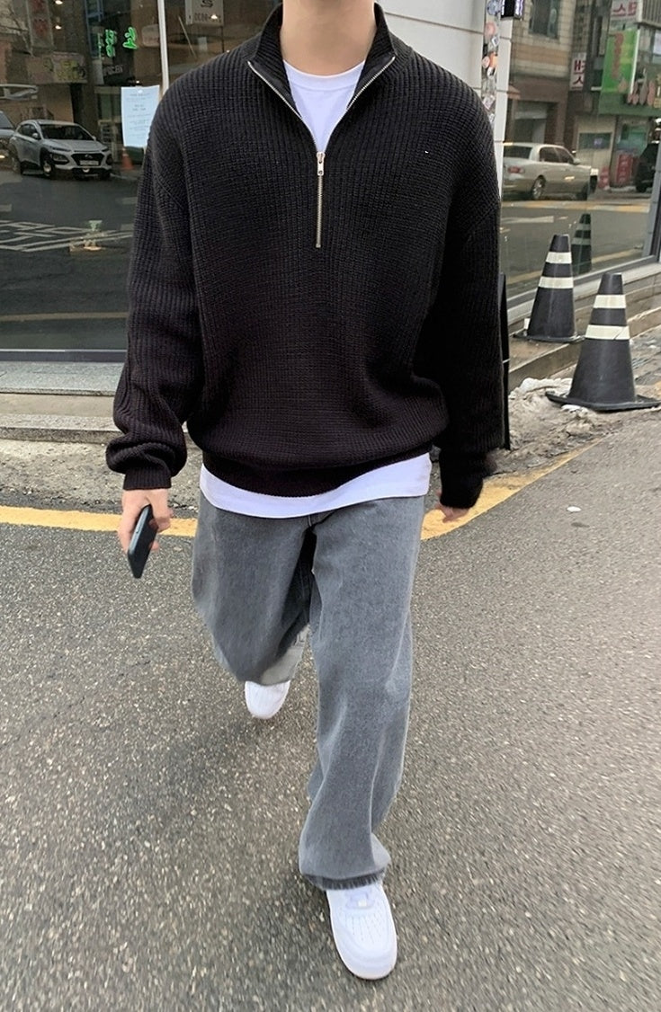 Trendy Highend Loose Denim Trousers