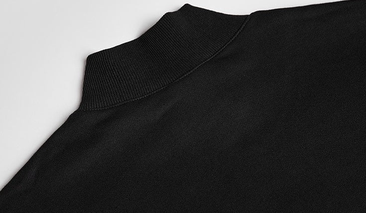 Trendy Highneck Pullover Sweater