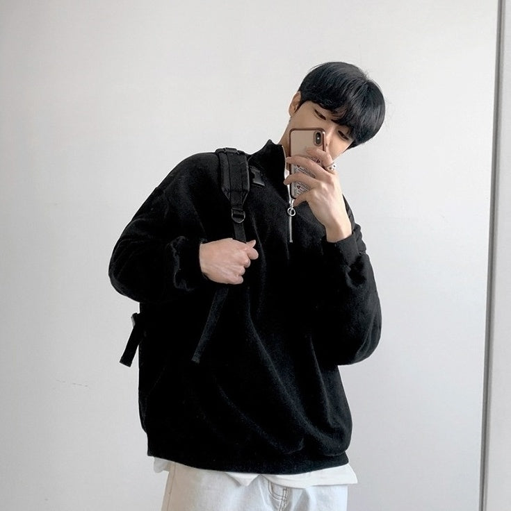 Trendy Highneck Pullover Sweater