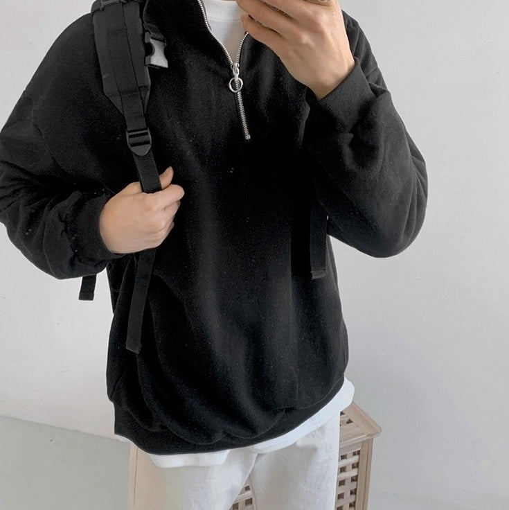 Trendy Highneck Pullover Sweater